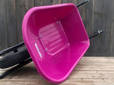 Workman 65Ltr Pink Garden Wheelbarrow [144w0125]