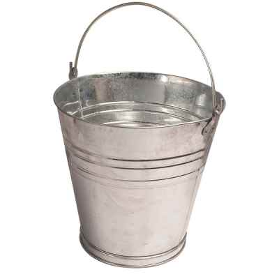 Blacksod Galvanised Bucket H24cm x W27cm [17341006]
