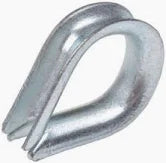 Thimble for Wire Rope (1 PACK)