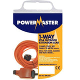Powermaster 1 Gang Outdoor Extension Lead Ip54 - 15m [225182212]