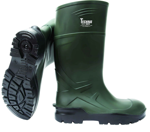 Polyurethane Techno Boot Wellington Soft Toe Green [0031316000]
