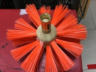 Moy Orange Nylon Sweeps Heads 8