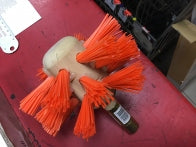 Moy Orange Nylon Sweeps Head 6