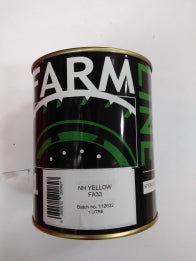 Tractor paint- NH yellow I litre