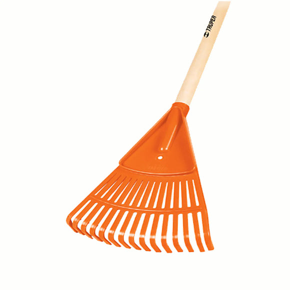 Truper 26 tines flexible plastic leaf rake [225TP19787]