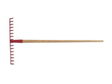 Workman 16 Teeth Steel Rake with 5ft Wooden Handle [144MC337]