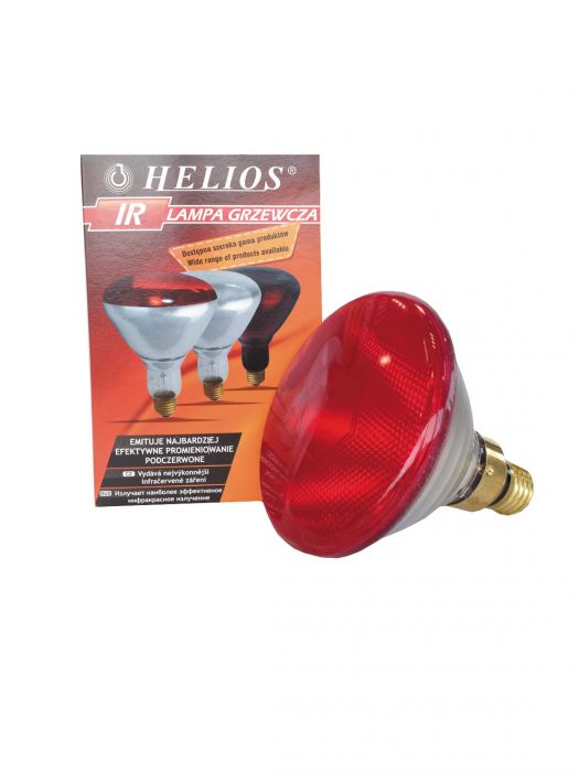 HELIOS Infrared Light Bulb Screw Red 175 W PAR [003116633]