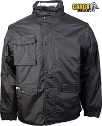 Cargo Ultra Utility Jacket Black Fleece Lined W/Removable Sleeves [1181702100007]