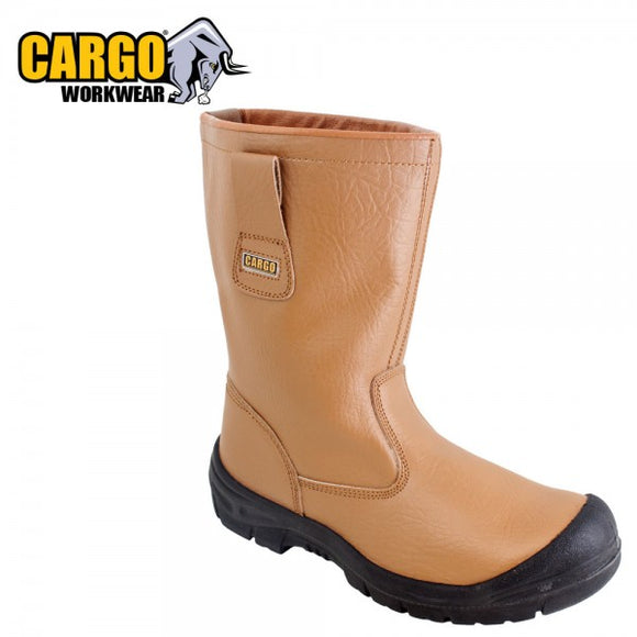 Cargo Tan Leather Rigger Boot [1183102801946]