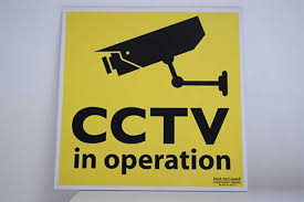 "CCTV In Operation" Sign [222S002AD]