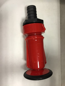 Red Power Wash Nozzle C/W 25mm Hose Connector [029WP2110]