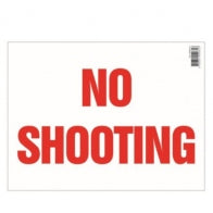 "No Shooting" Sign [010HAR25415]