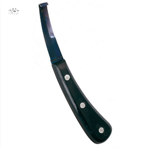 Black Blue Hoof Knife- Wide Blade - Double[003106609BB3]