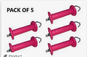 Gate Handle Pink (Pack of 5)  [010FEN00528]