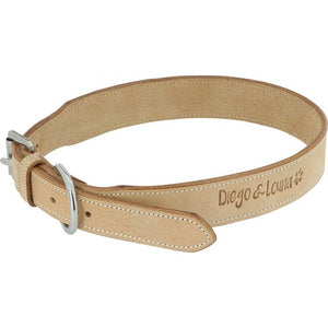 DIEGO & LOUNA Natural leather collar [0374092100]