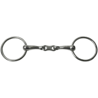 korsteel Loose Ring Snaffle Bit With French Link 4.5"
