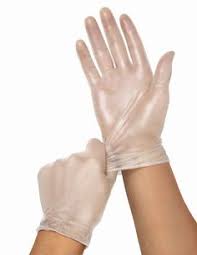 100 Vinyl Protective Gloves "Clear" [0391011150]