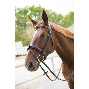 Norton Luxe Wide “Softy” Bridle Flash Noseband [037301826]