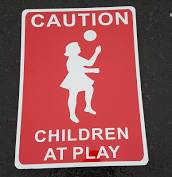 "Caution Children At Play" Sign [010HAR36415]