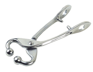 BULL HOLDER WITHOUT CHAIN NICKEL PLATED FORGED STEEL [003104416001]