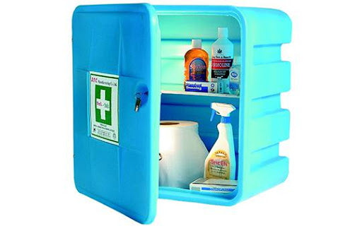 JFC Light Blue  Medi Safe Storage Cabinet  [060MS001]